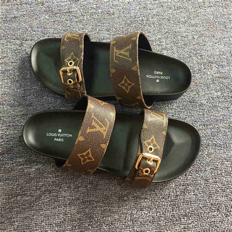 lv monogram sandals